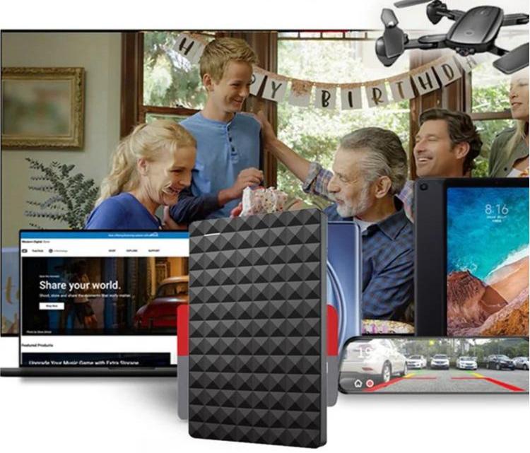 Externí pevný disk – Kapacita 10 TB a rychlý přenos