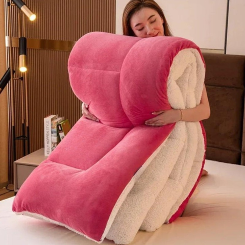 بطانية مرجحة فائقة النعومة - راحة واسترخاء مطلقان