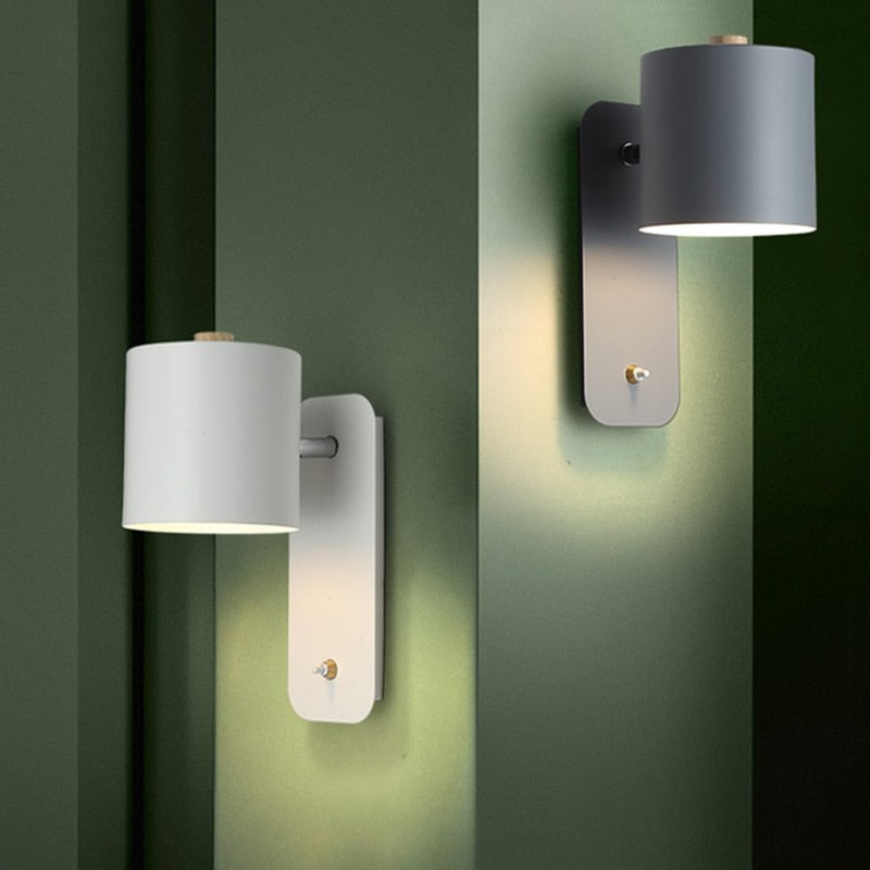 Modern Wall Lighting – Integrated Switch and Convenient Lighting