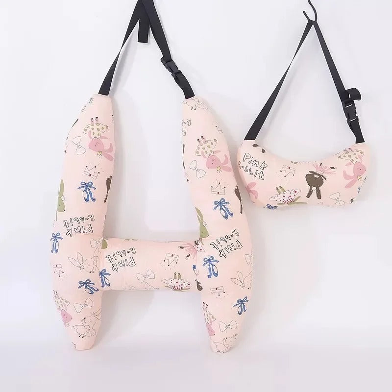 Resekudde för barn - stöd för huvudet och lugn sömn