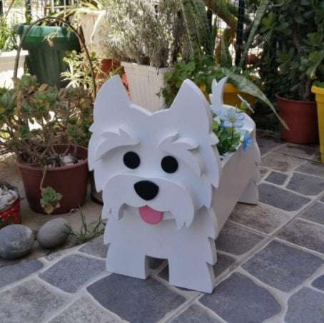 אגרטל פרחים מקורי — בצורת כלב