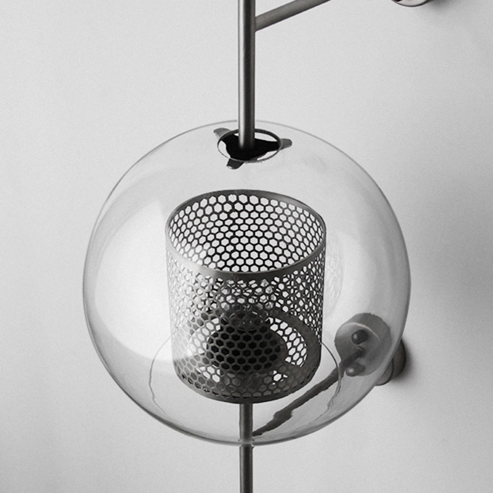 Industriel geometrisk væglampe - stil og modernitet