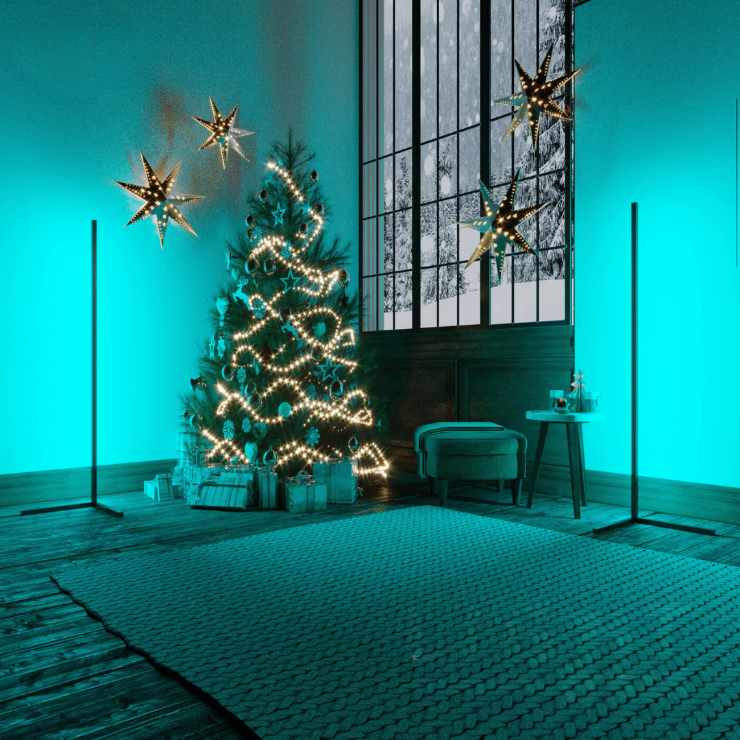 Hoek sfeerlamp - Éclat Multicolore & Atmosphère Moderne