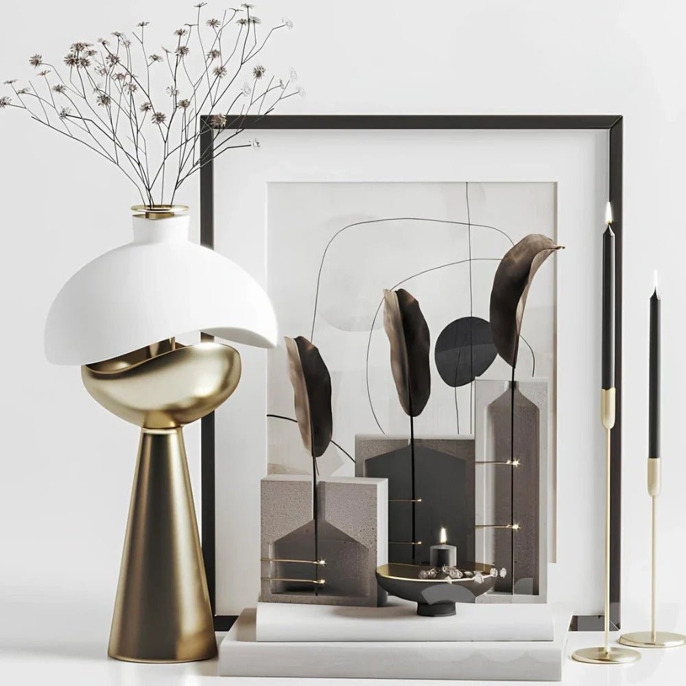 Díszített Asztali Lámpa – Elegancia És Eredetiség