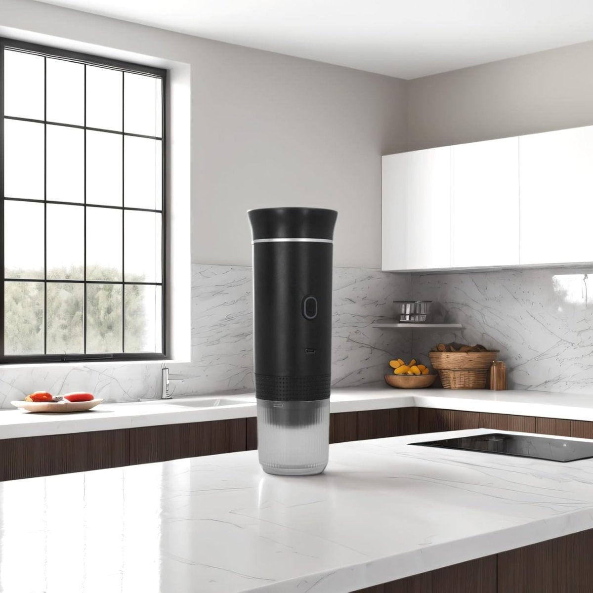 Portabler 3-in-1 Kaffeeautomat – Ideal für Büro, Zuhause und im Freien