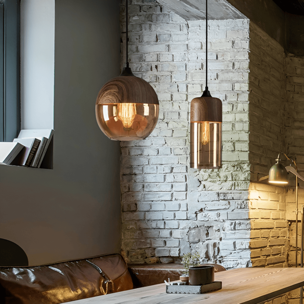 Retro Glass Loft Pendant - Trendy Lighting & Unique Atmosphere