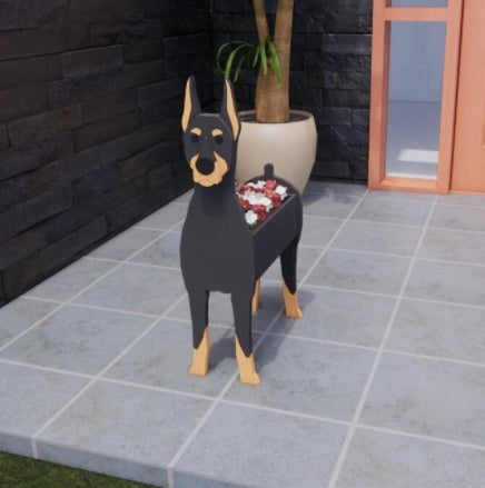 אגרטל פרחים מקורי — בצורת כלב