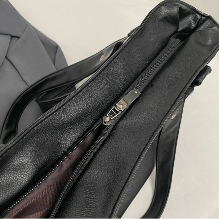 Zita | Geantă de mână moale cu curea detașabilă – Eleganță și Practicitate