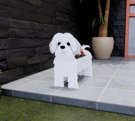 אגרטל פרחים מקורי — בצורת כלב