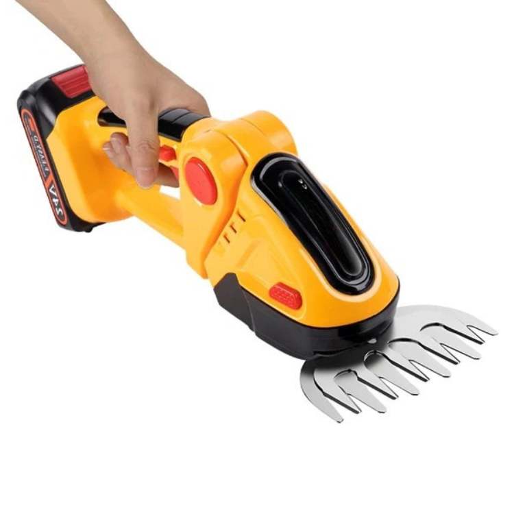 Langaton 2-in-1 Puutarhatyökalu — Pensasaidan Leikkuri ja Kätevä Saksi