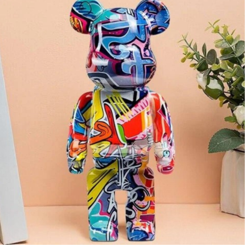 Sculptură decorativă Graffiti - Culori vii și spirit urban