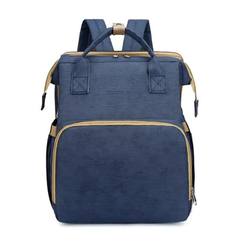 Detský cestovný batoh - sklápacie lôžko a zabudovaný úložný priestor