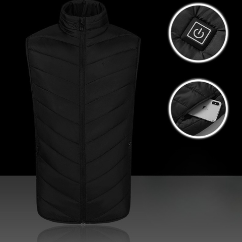 Chaleco de abrigo unisex - Temperatura ajustable y estilo moderno