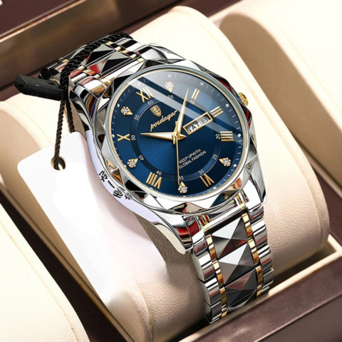 Gildas | Wasserdichte Herrenuhr De Luxe - Leuchtende Funktion & Zeitloser Stil