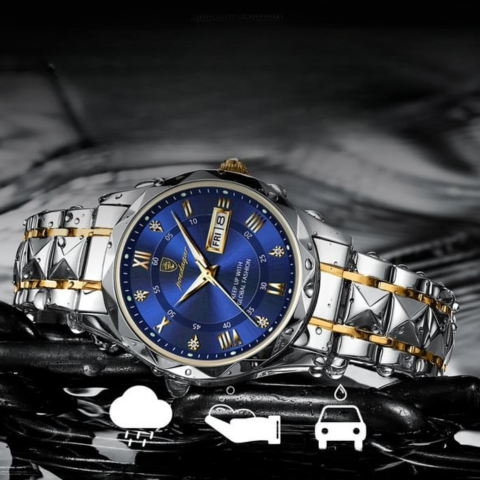 Gildas | Wasserdichte Herrenuhr De Luxe - Leuchtende Funktion & Zeitloser Stil