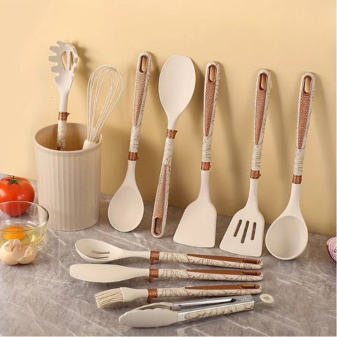 Conjunto de panelas de silicone - Resistência, flexibilidade e design moderno