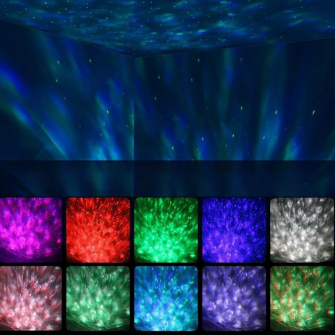 Reflektor Polaris Galaxie - kolorowe światło i całkowity relaks