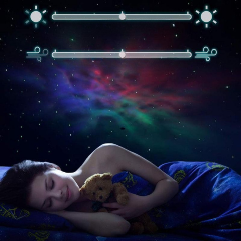 Antares Professional Galaxy Projector - Immersive Lighting and Spectacular Effects