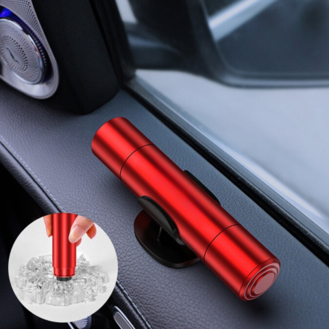 Compact Automotive Safety Tool - Practical Design For Immediate Use