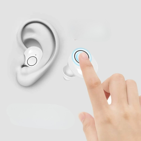Bluetooth-hoortoestel met toepassing - geluid met hoge definitie en volledige discretie