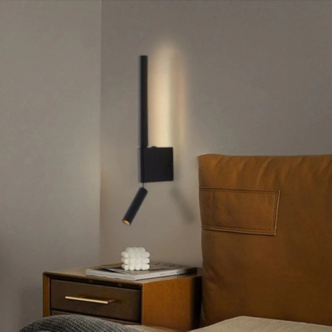 LED Wall Lamp With Reading Light – Practical And Elegant