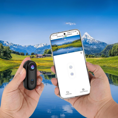 4K kroppskamera - hög upplösning och stor kapacitet