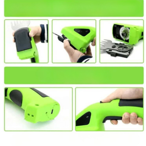 Foarfecă de Tăiat Portabilă 2-in-1 – Ușoară, Practică și Fără Cablu