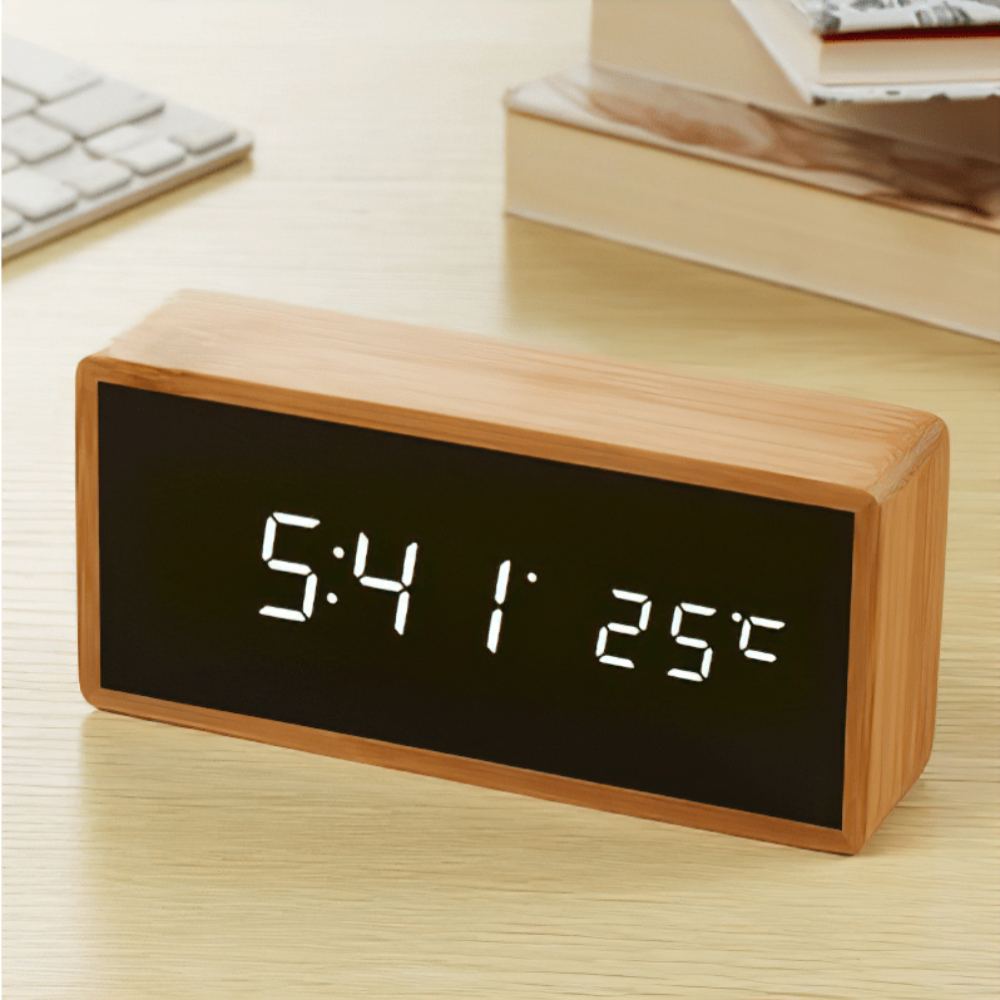 LED alarm clock - Minimalist elegance & Perfect visibility