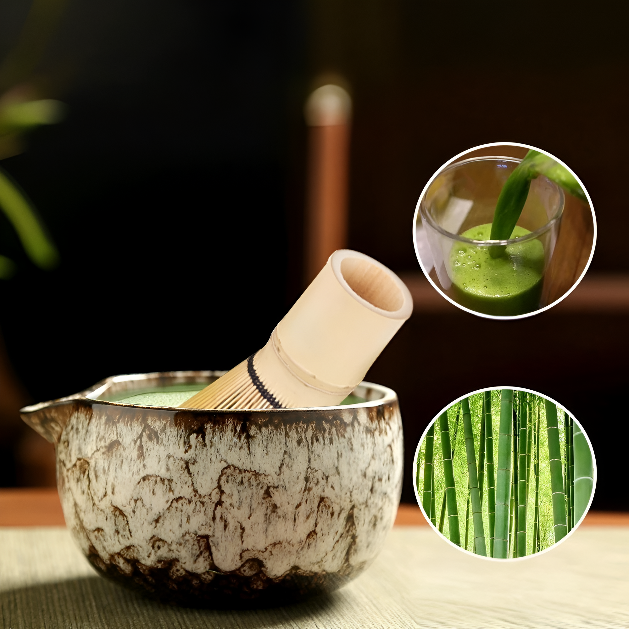 Matcha 6 Piece Preparation Set - Artisanal Elegance and Refined Taste