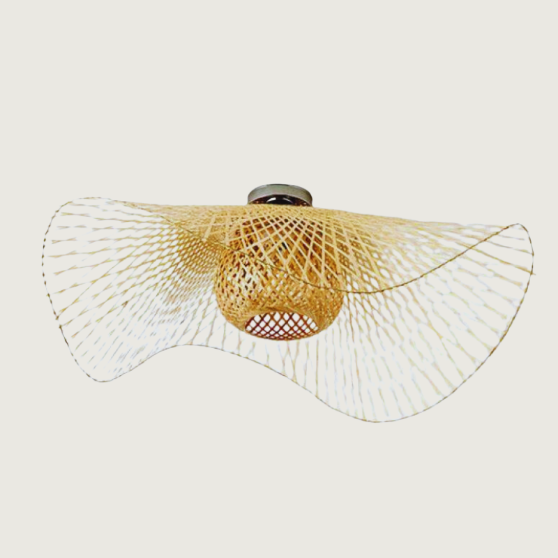 Lampe Suspendue En Osier Style Japonais – Nature Et Sérénité