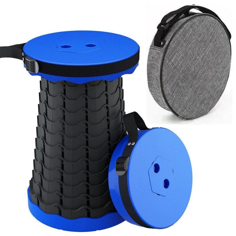 Taburete Plegable Resistente – Compacto y Fácil de Transportar