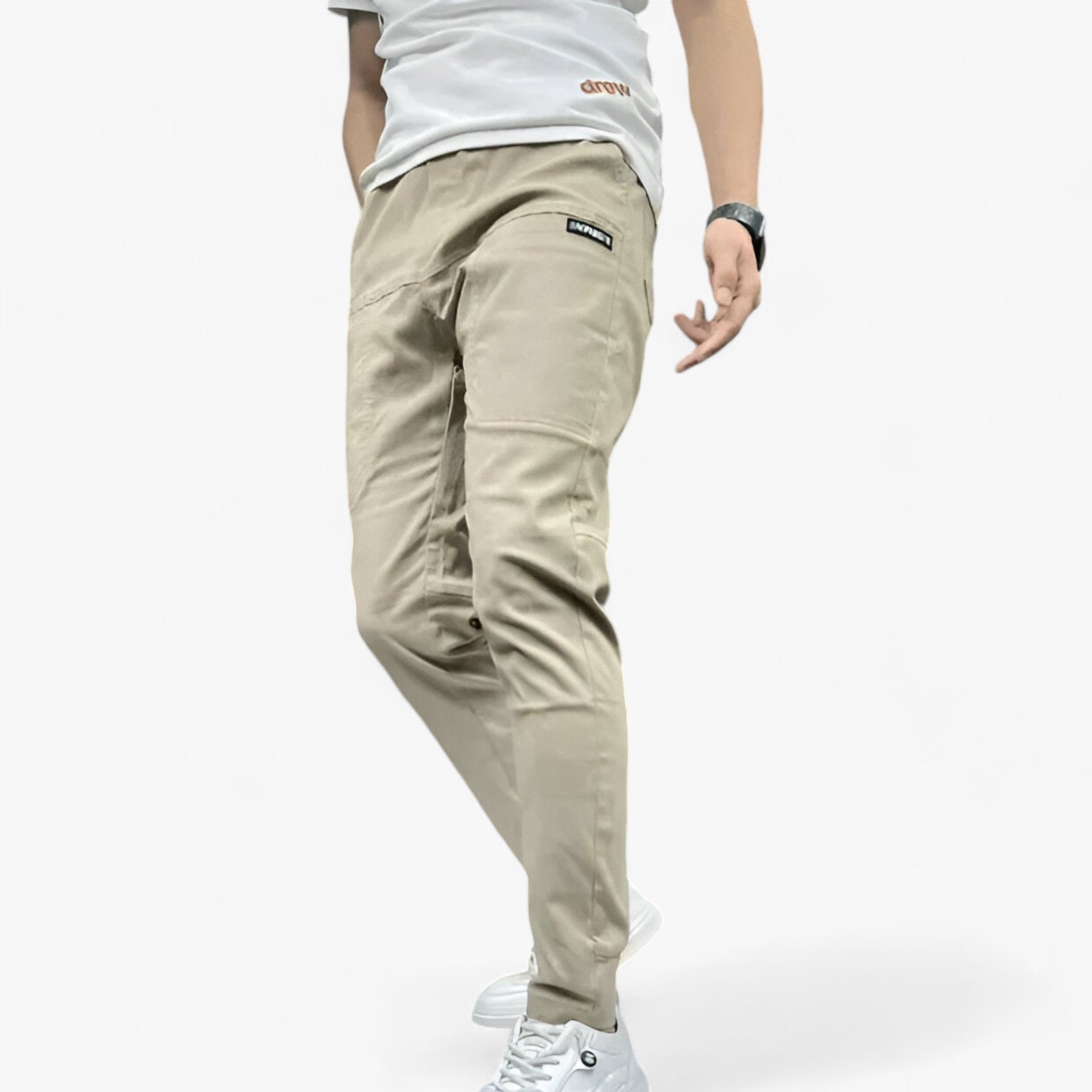 Pantalon Cargo Extensible – Polyvalent, Pratique Et Moderne