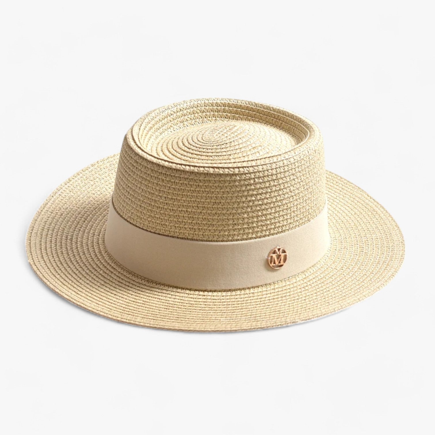 Strohoed - Retro Elegantie En Zonnebescherming