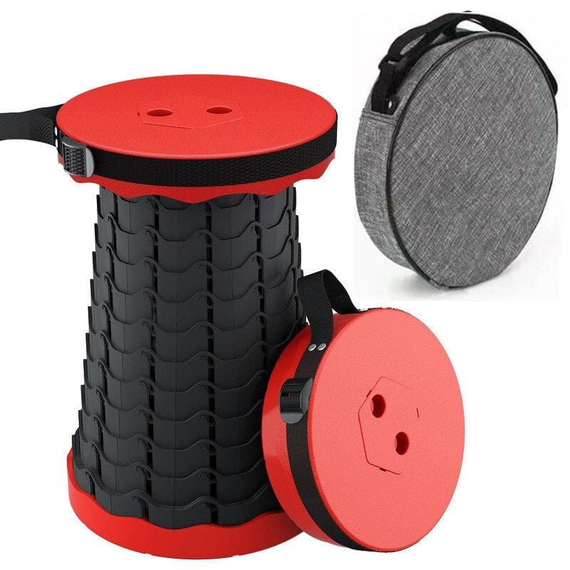Taburete Plegable Resistente – Compacto y Fácil de Transportar