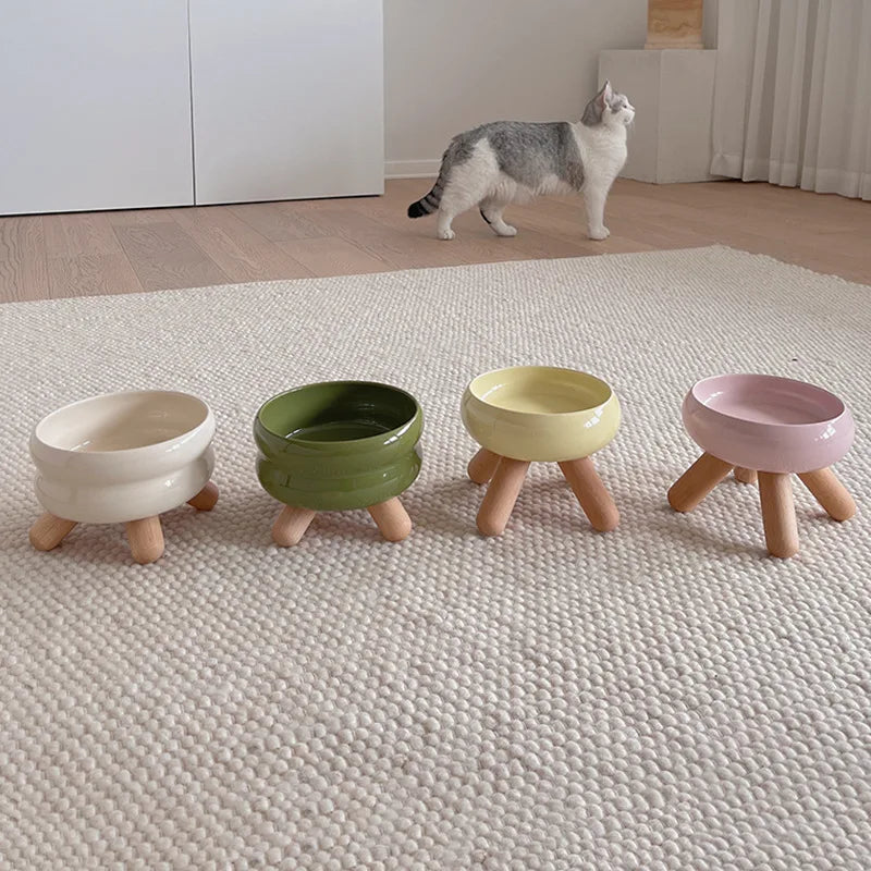 Design Raised Cat Bowl - mukavuutta ja luonnollista eleganssia