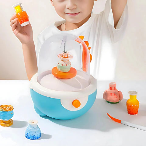 Children's Pottery Wheel - Playful Learning & Easy Creation