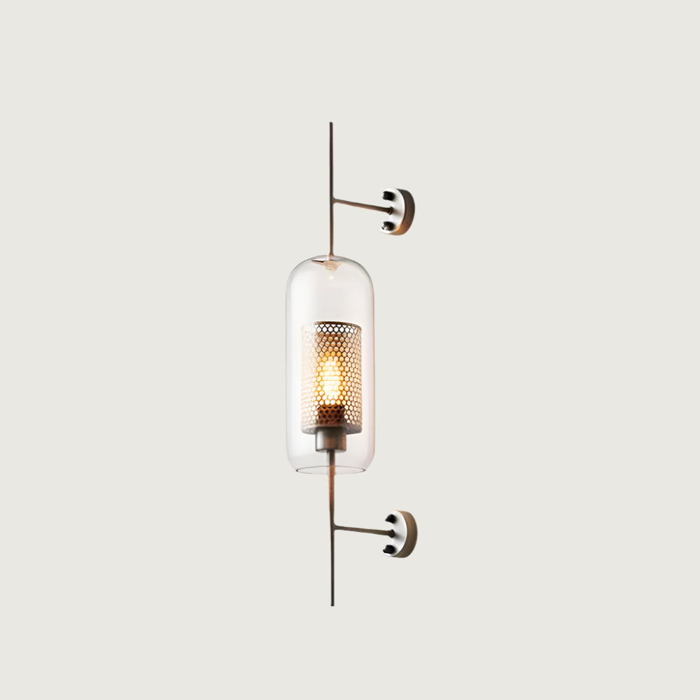 Geometric Industrial Wall Light - Style And Modernity