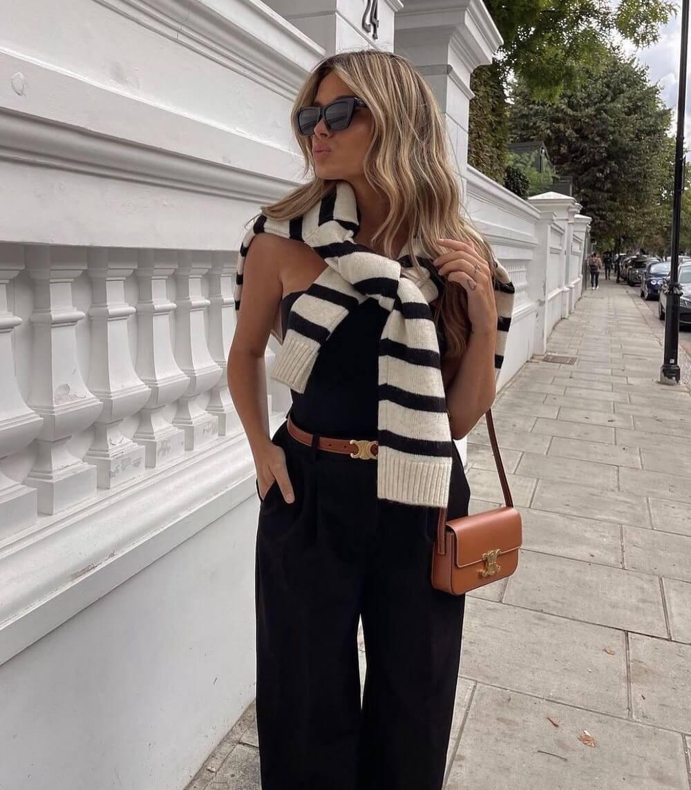 Elegantní pás – Stylové provedení a trendy zlatá spona 