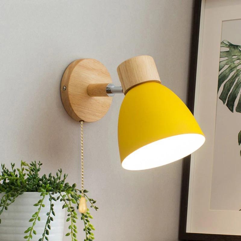 Moderne Wandlampe – Schlichte Stil und natürlicher Touch 