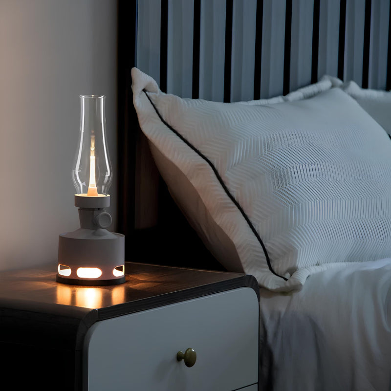 Retro LED-lantaarn – Elegante decoratieve verlichting 