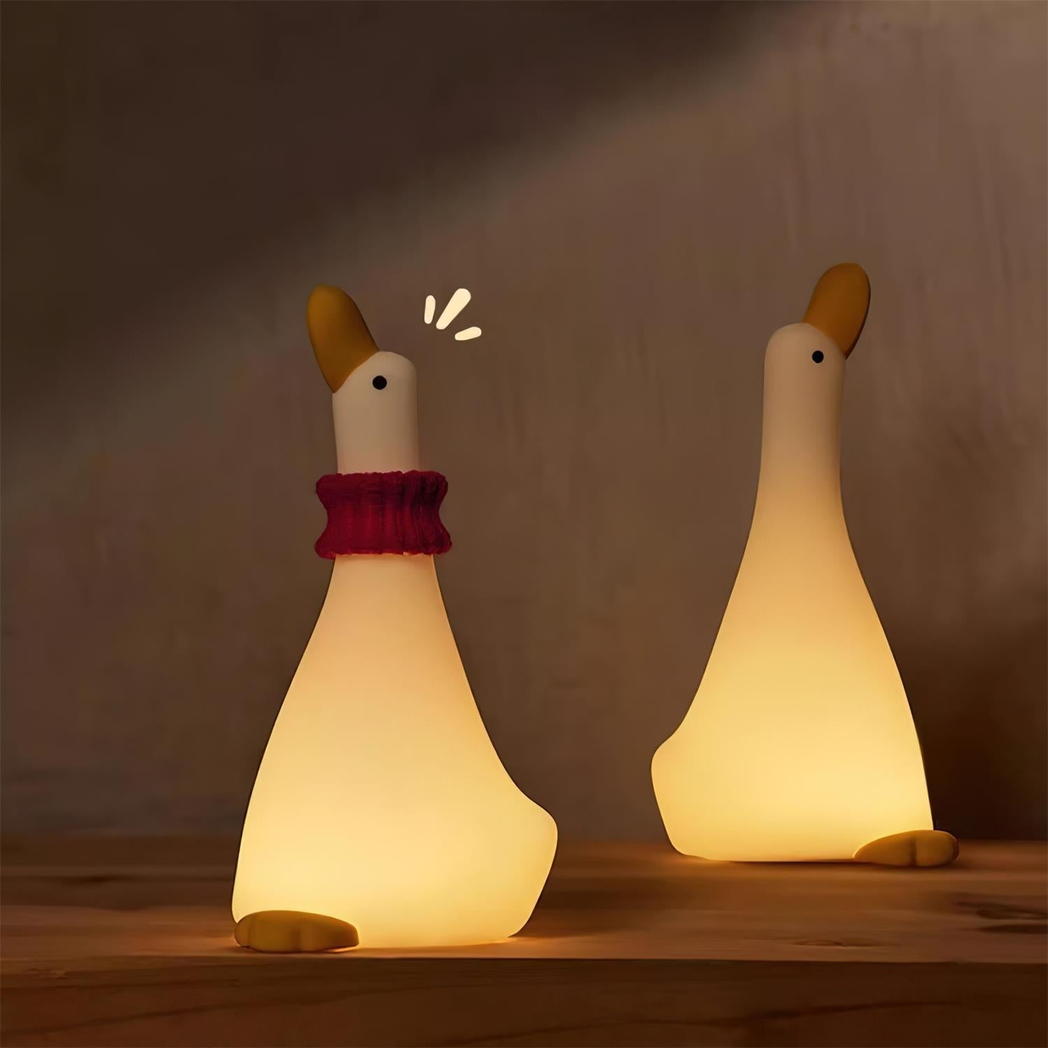 Enchanted Goose Nightlight - Tactile Light & Soothing Design
