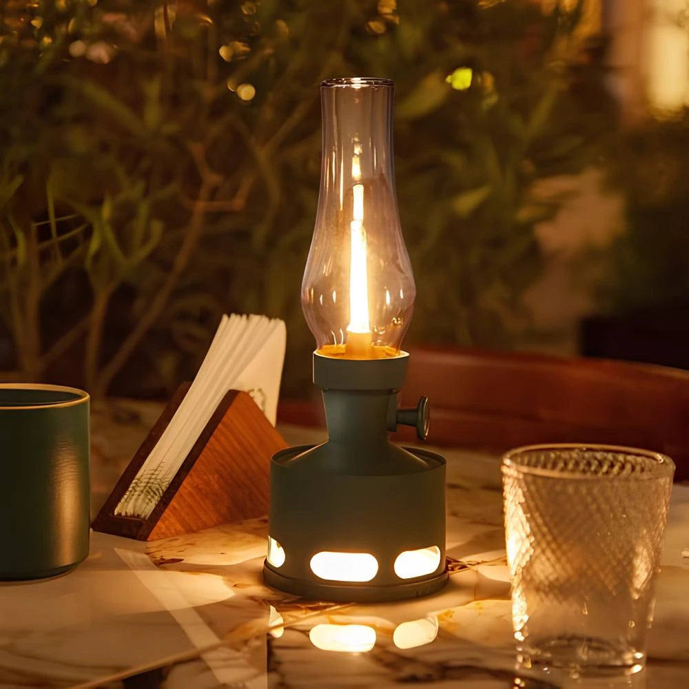 Lampa LED w stylu retro – eleganckie oświetlenie dekoracyjne 