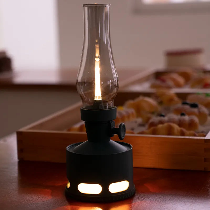 Lampa LED w stylu retro – eleganckie oświetlenie dekoracyjne 