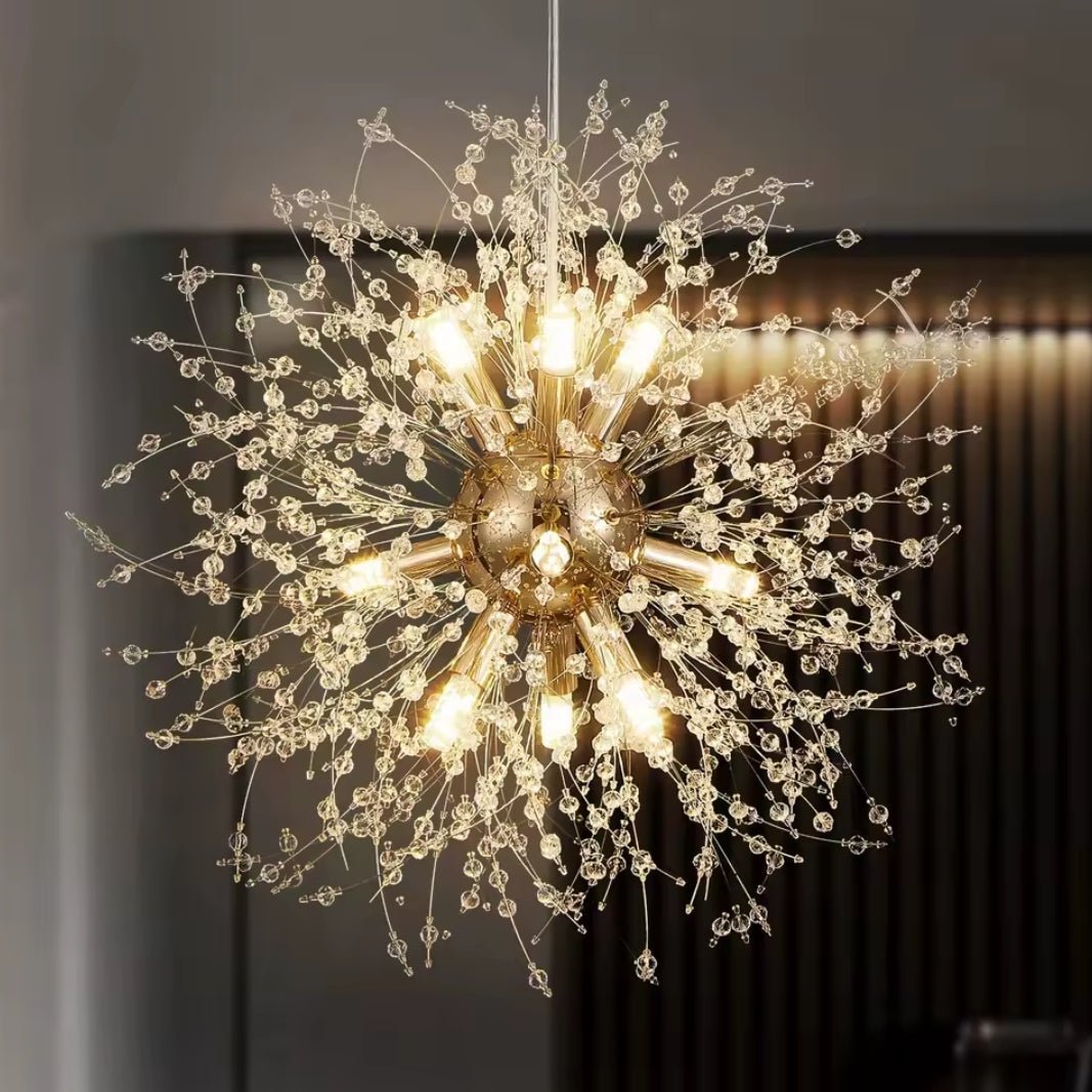 Lampadario in cristallo a sospensione – Eleganza e brillantezza senza tempo 
