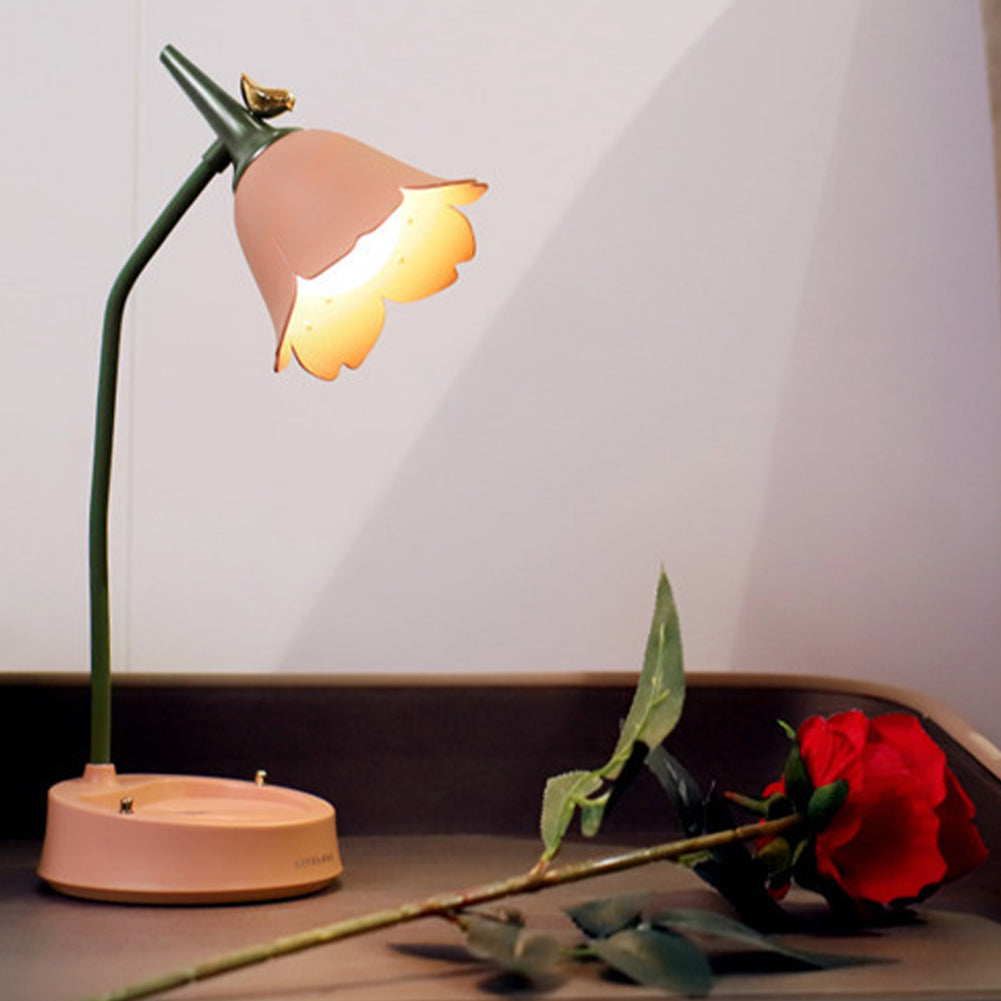 Lámpara de Escritorio Flor – Elegancia y Luz Suave 