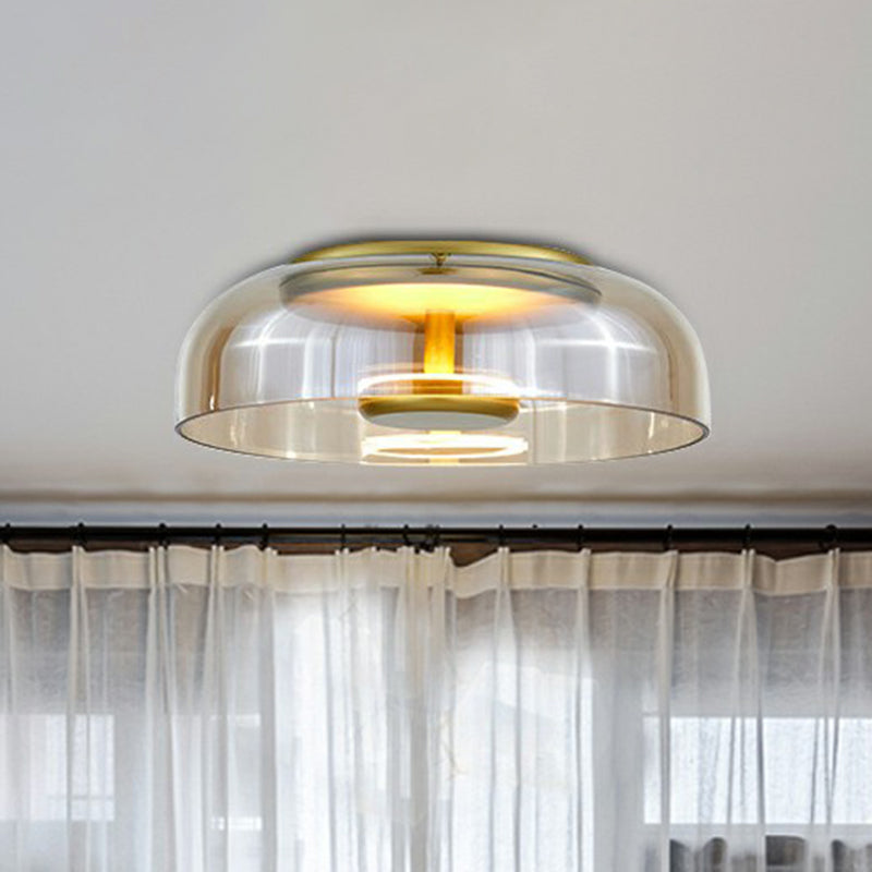 Plafoniera a LED in Vetro – Illuminazione Elegante e Moderna 