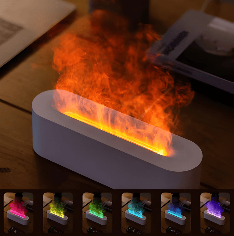 Diffuseur D’Arômes USB Avec Éclairage LED Multicolore — Ambiance Relaxante & Brume Légère