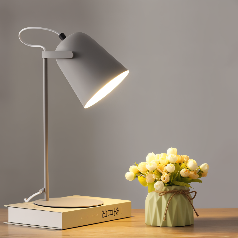 Lampe De Table Rotative Moderne – Élégance Et Fonctionnalité