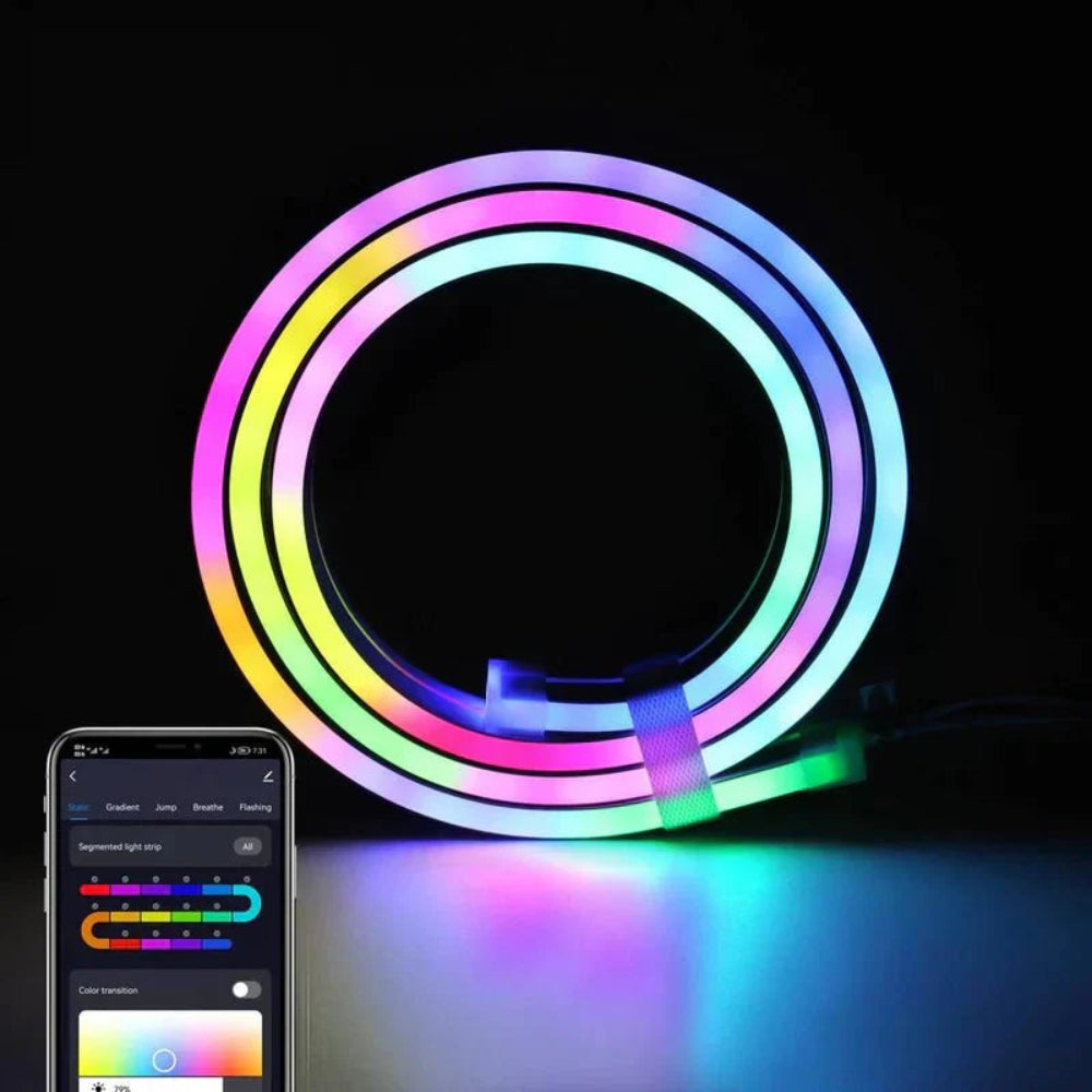 Flexible LED Neon – Easy Control Via Mobile App 