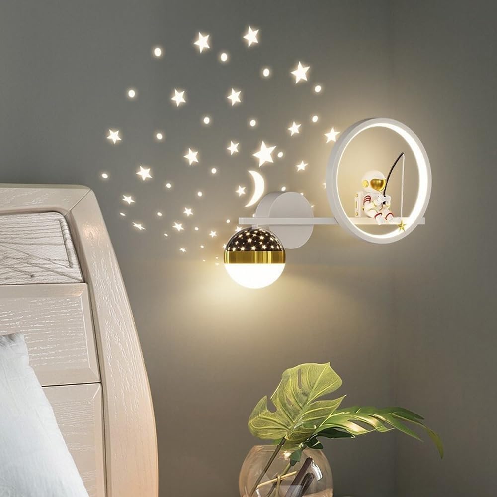 Applique Murale LED Per Camera Da Letto Per Bambini – Luce Morbida E Atmosfera Rilassante 